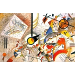 Kandinsky, Bustling Aquarelle