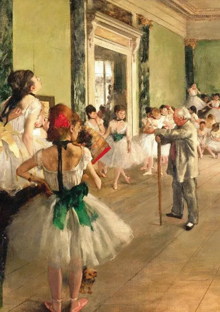 Degas, Der Tanzunterricht