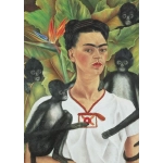 Frida Kahlo Selbstbildnis mit Affen