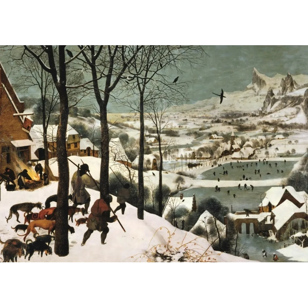 Jäger im Schnee, Brueghel