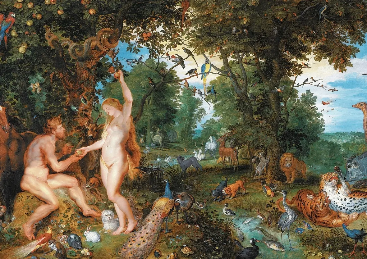 The Garden of Eden with the Fall of Man - 1615 - Rubens & Brueghel