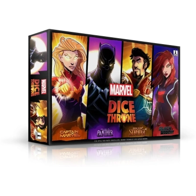 Marvel Dice Throne: Box 2 (Captain Marvel, Black Panther, Doctor Strange, Black Widow) - DE