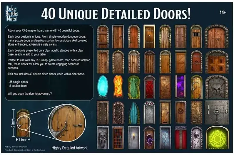 Big Box of Dungeon Doors