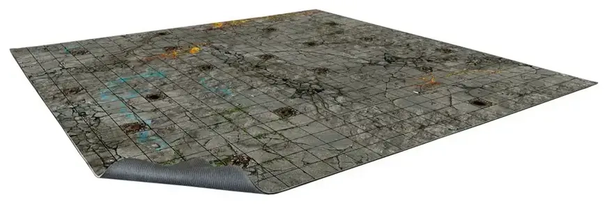 Dungeon Gaming Mat 60x60cm Grid