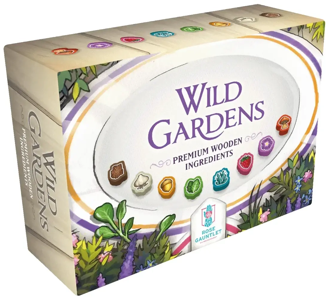 Wild Gardens: Premium Wooden Ingredients Pack - EN