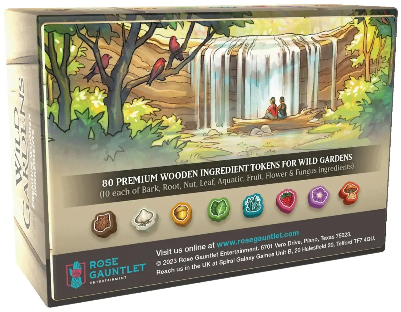 Wild Gardens: Premium Wooden Ingredients Pack - EN