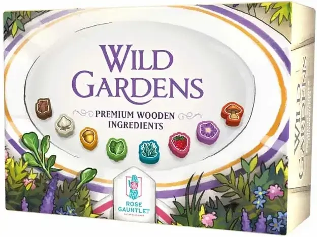 Wild Gardens: Premium Wooden Source Token Pack - EN