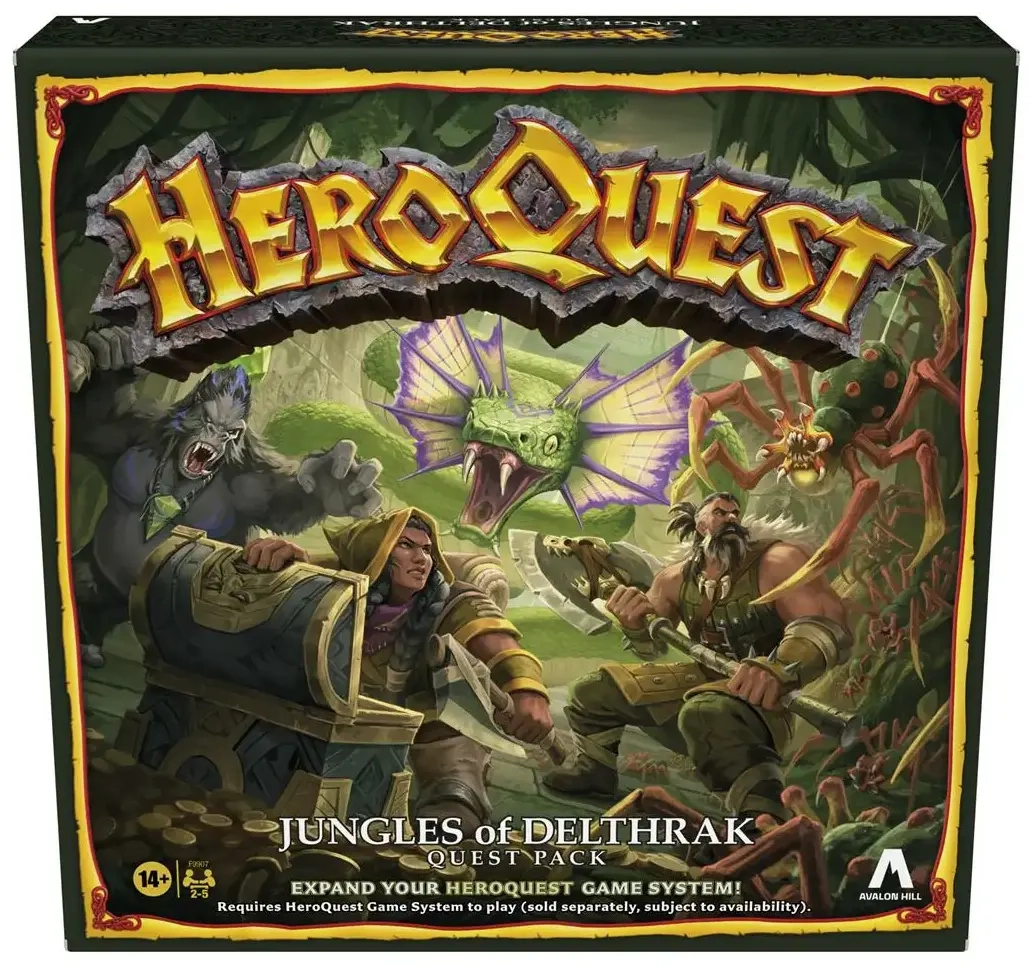 Heroquest - Avalon Hill HeroQuest Jungles of Delthrak Quest Pack - EN