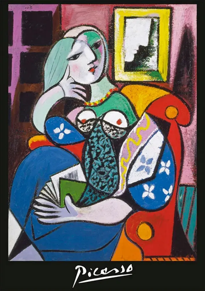 Picasso, Frau mit Buch