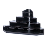 Black Rack End Piece Paint Rack (Pigment)