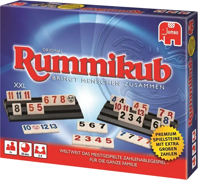 Original Rummikub - XXL - extra grosse Zahlen