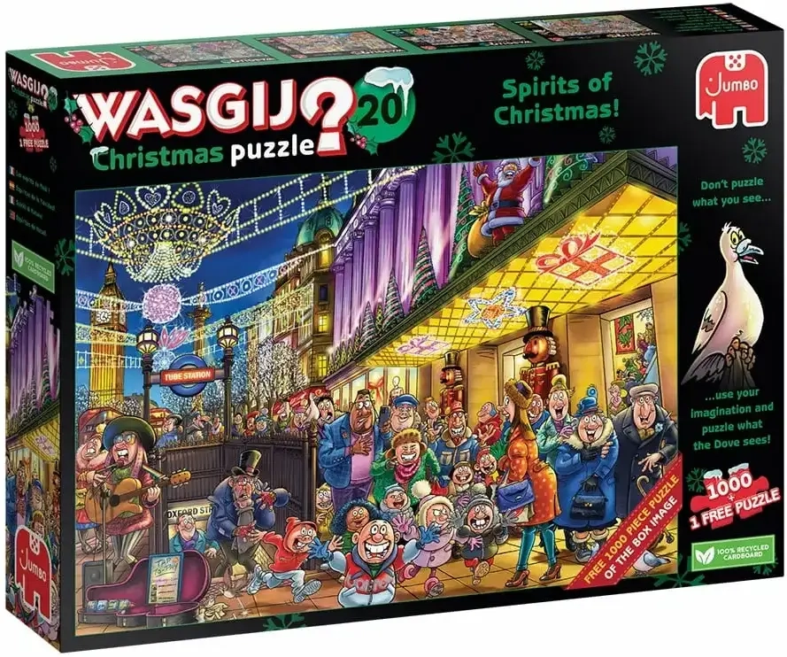 Christmas Carol - Wasgij Christmas 20 (2x 1000 Teile)