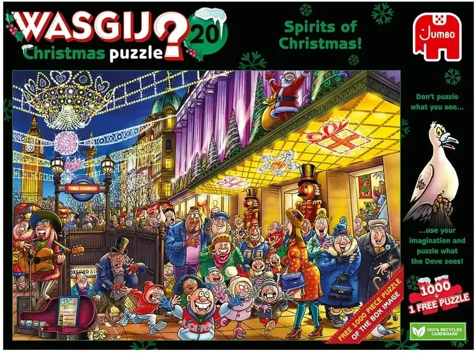 Christmas Carol - Wasgij Christmas 20 (2x 1000 Teile)