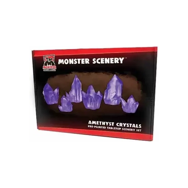 Monster Scenery Amethyst Crystals