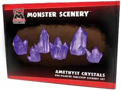 Monster Scenery Amethyst Crystals