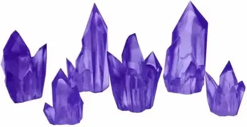 Monster Scenery Amethyst Crystals