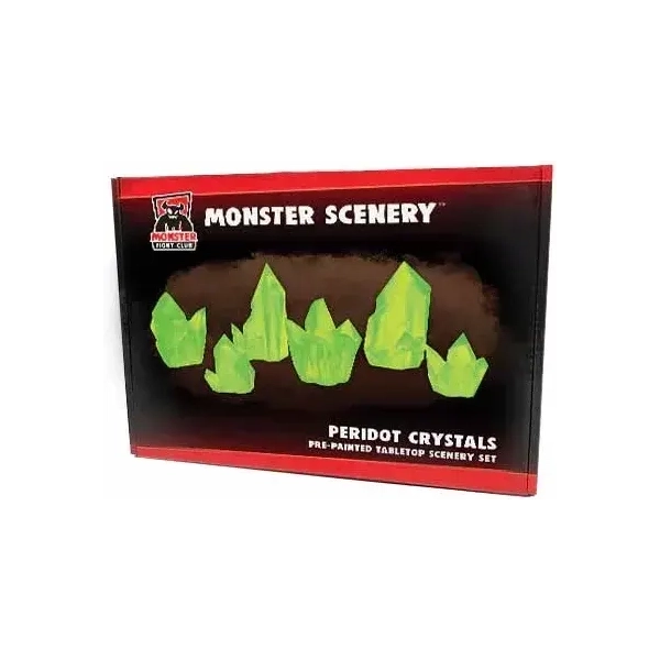 Monster Scenery Peridot Crystals