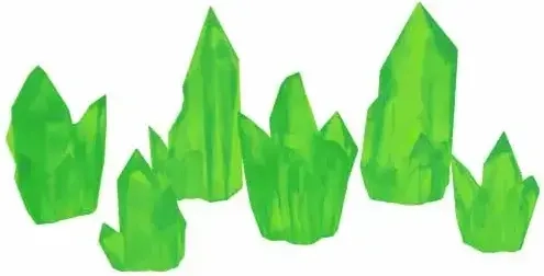 Monster Scenery Peridot Crystals