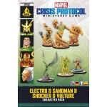 Marvel Crisis Protocol - Electro & Sandman & Shocker & Vulture - DE/EN/FR