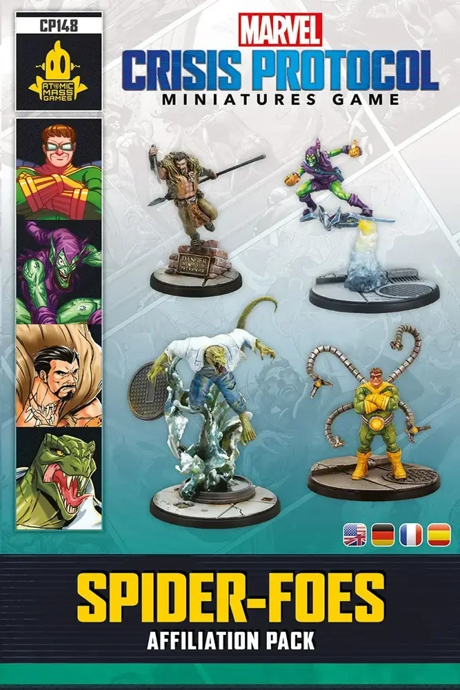 Marvel Crisis Protocol - Spider-Foes Affiliation Pack - DE/FR/EN