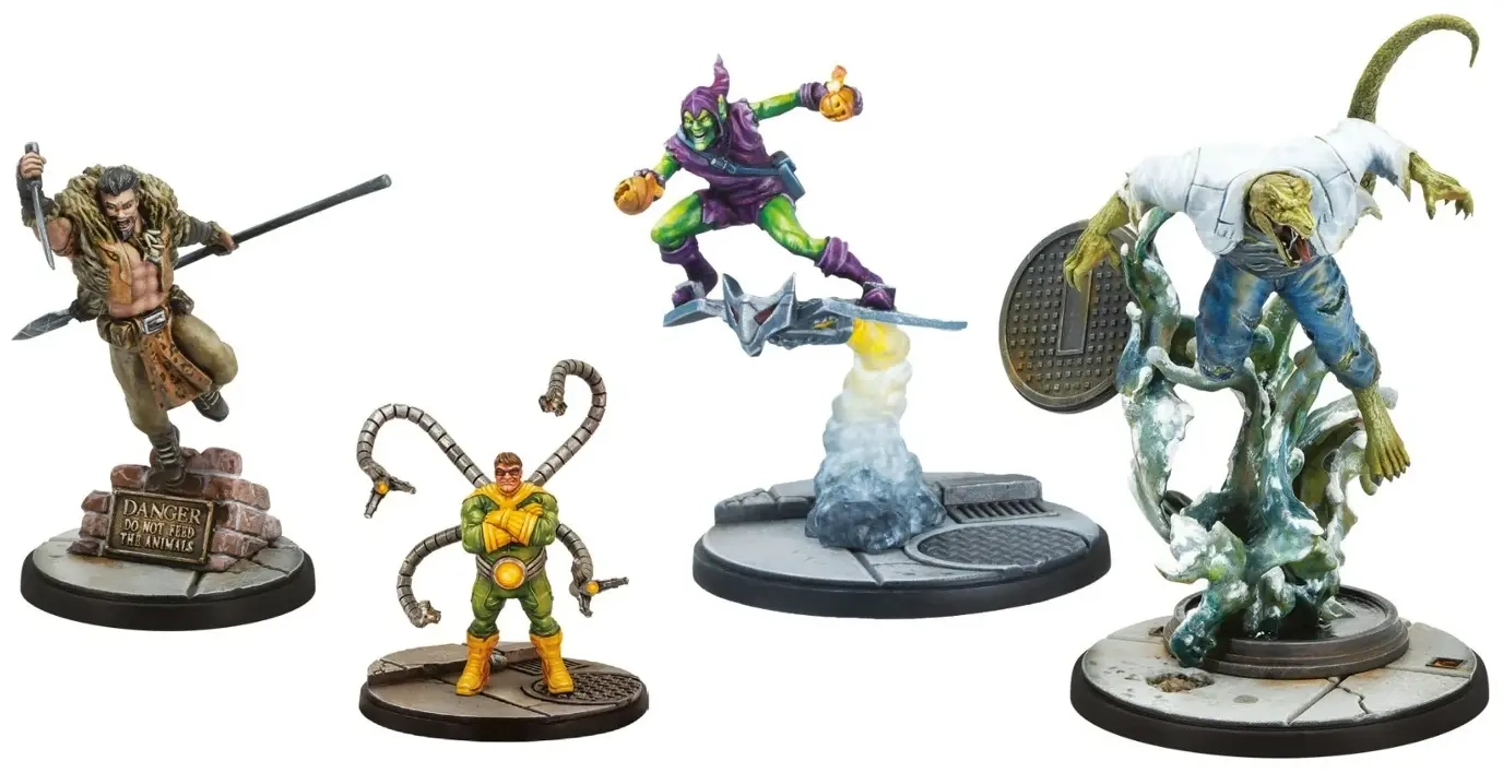 Marvel Crisis Protocol - Spider-Foes Affiliation Pack - DE/FR/EN