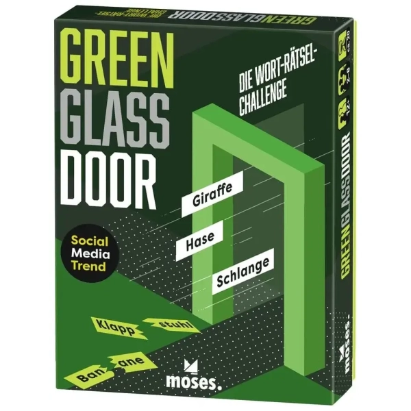 Green Glass Door