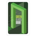 Green Glass Door