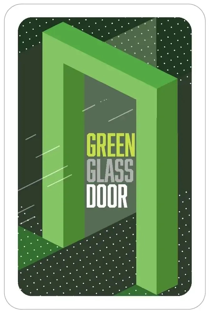 Green Glass Door