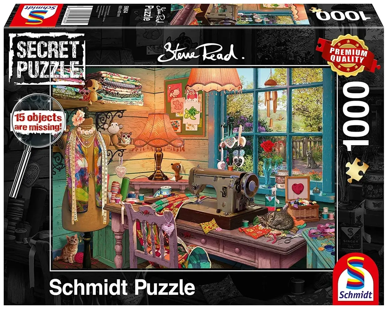 Im Nähzimmer - Secret Puzzle