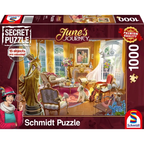 Salon des Orchideenanwesens - Junes Reise - Secret Puzzle