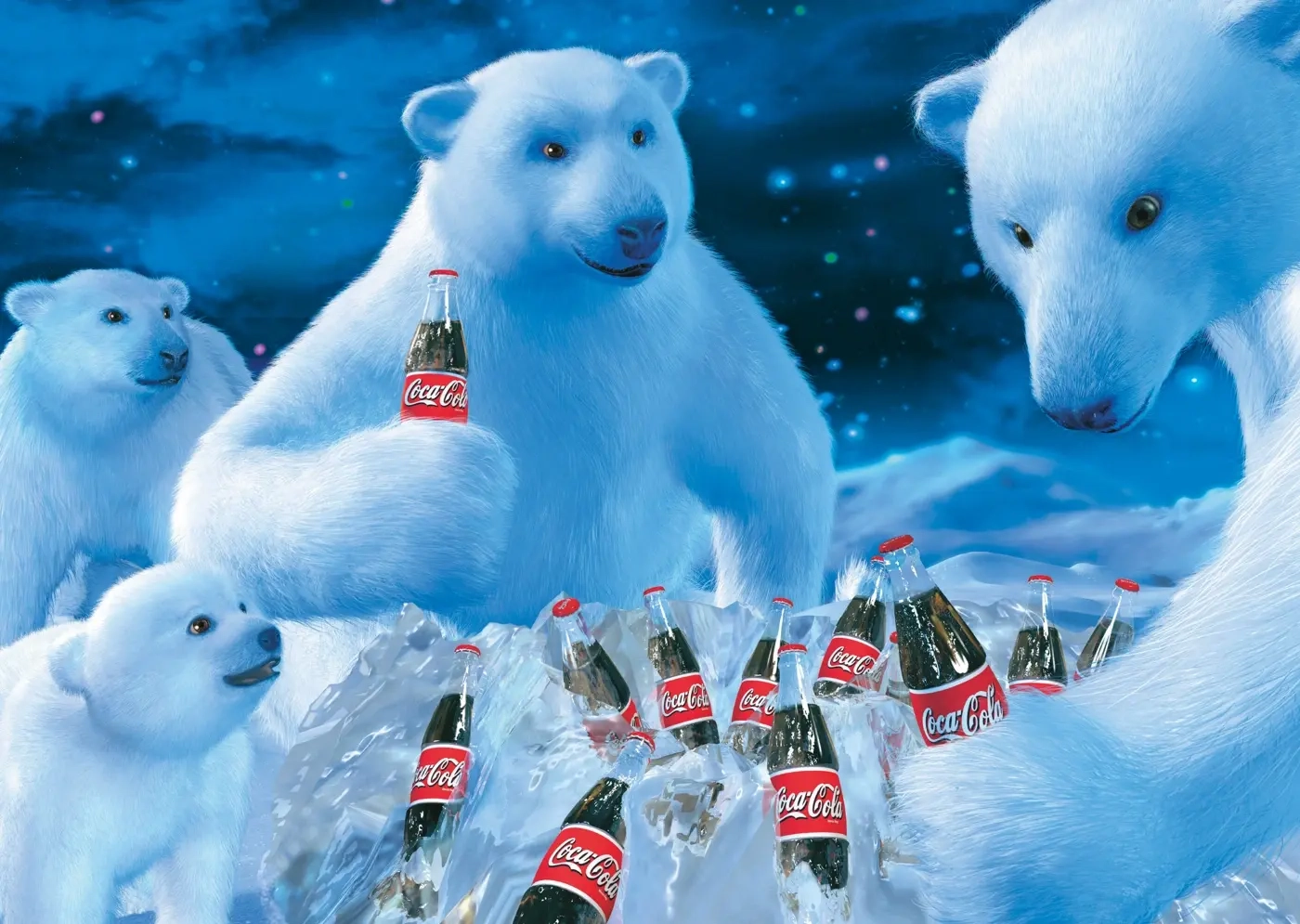 Coca Cola Polarbären