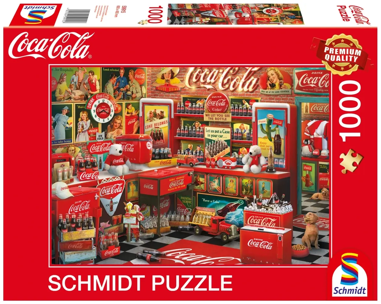 Coca Cola Nostalgie-Shop