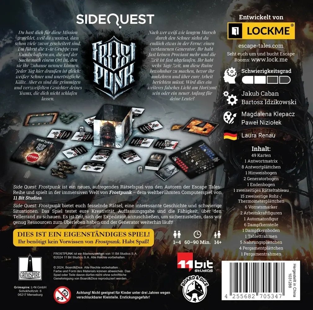 SideQuest: Frostpunk - DE