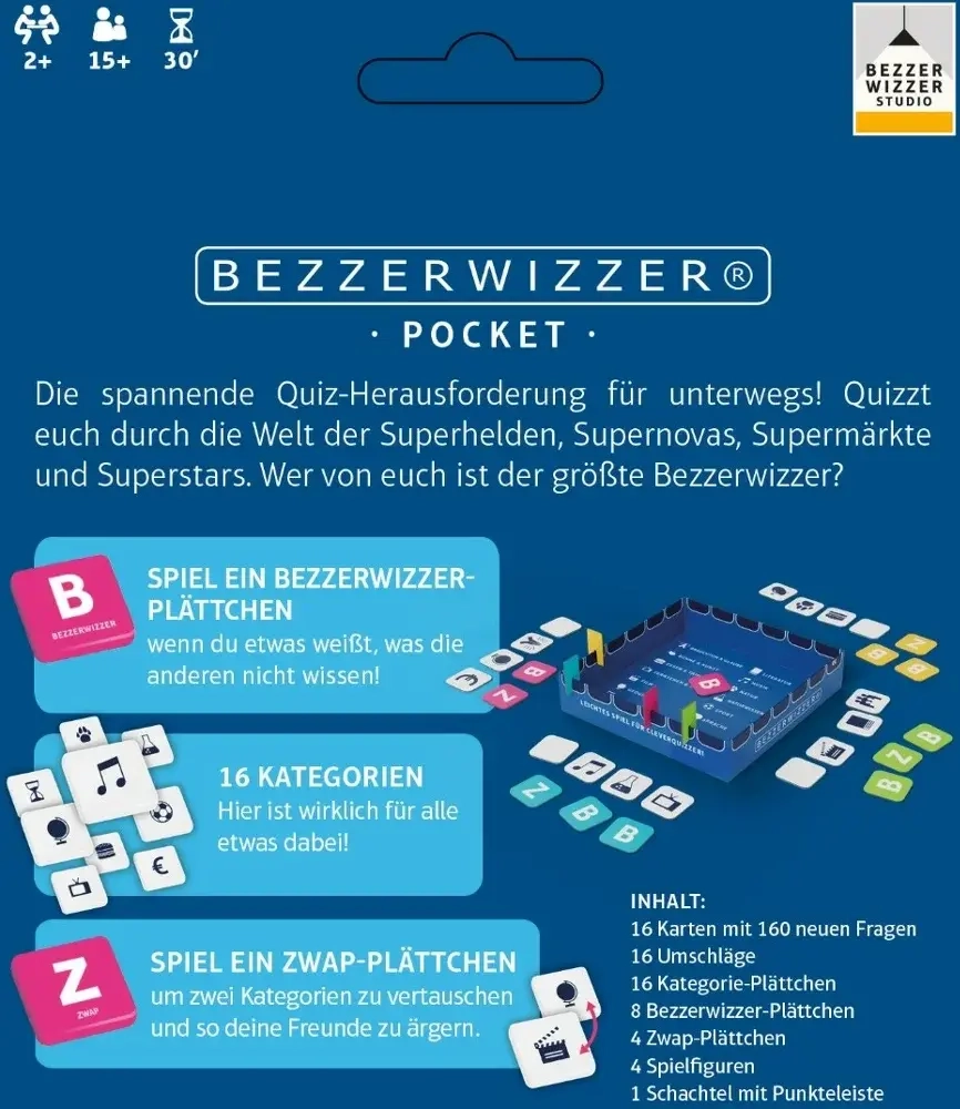 Bezzerwizzer Pocket - DE