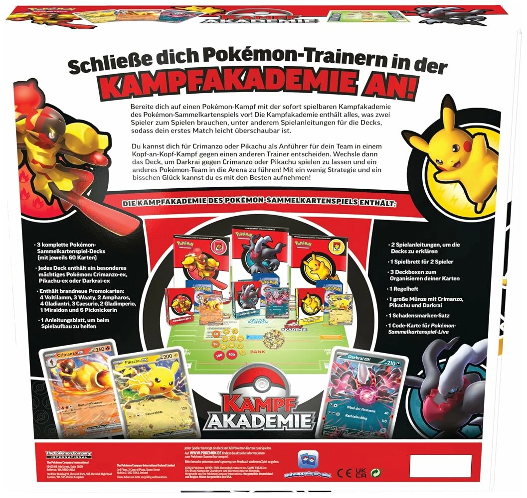 Pokémon Kampfakademie Box 2024 - DE