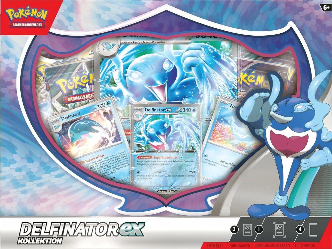 Pokémon Delfinator ex Kollektion - DE