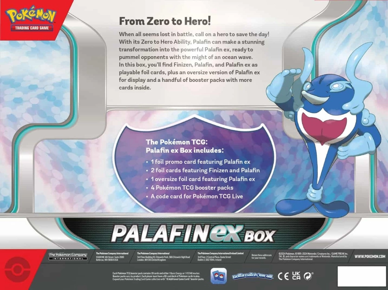 Pokémon Palafin ex Box - EN