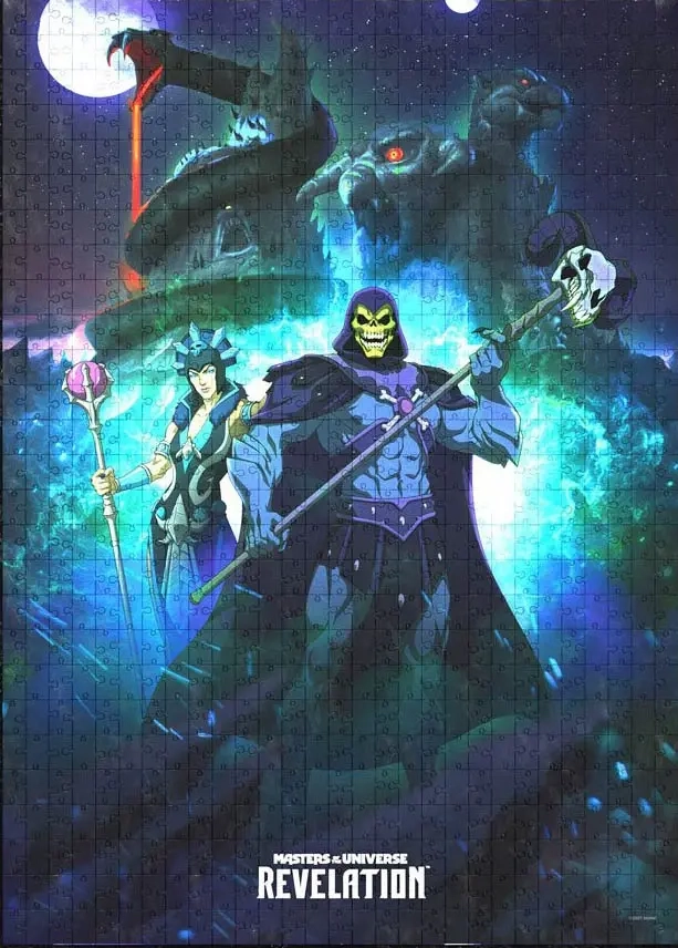 Masters of the Universe: Revelation - Puzzle Skeletor  and Evil-Lyn (1000 Teile)