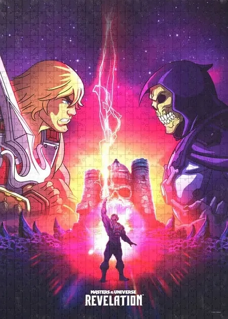 Masters of the Universe: Revelation - Puzzle He-Man and Skeletor (1000 Teile)