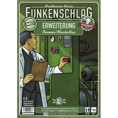 Funkenschlag - Erweiterung Bremen/Manhatten (Recharged Version) - DE