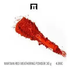 Martian Red Weathering Powder 30g