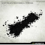 Soot Black Weathering Powder