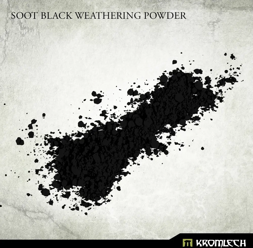 Soot Black Weathering Powder