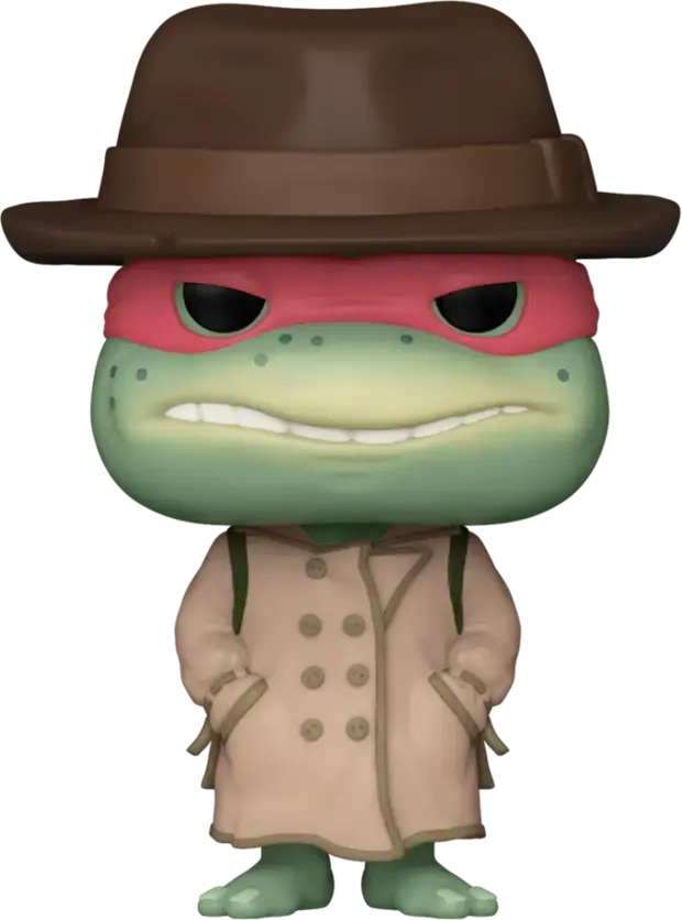 Funko POP! Movies: TMNT - Raphael w/Coat & Hat