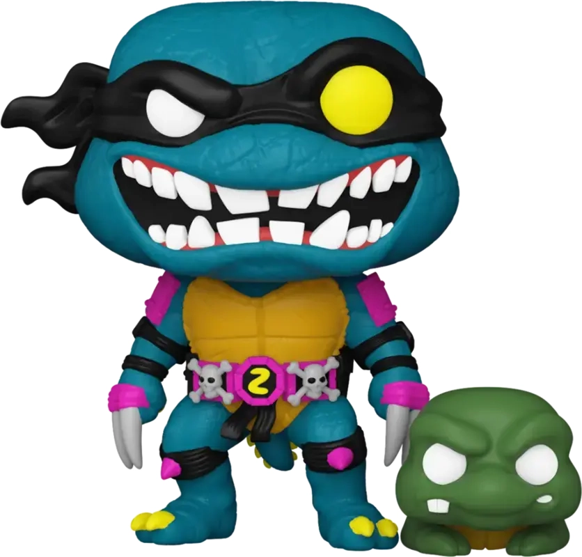 Funko POP! POP&Buddy: TMNT S4 – Slash & Pre-mutated