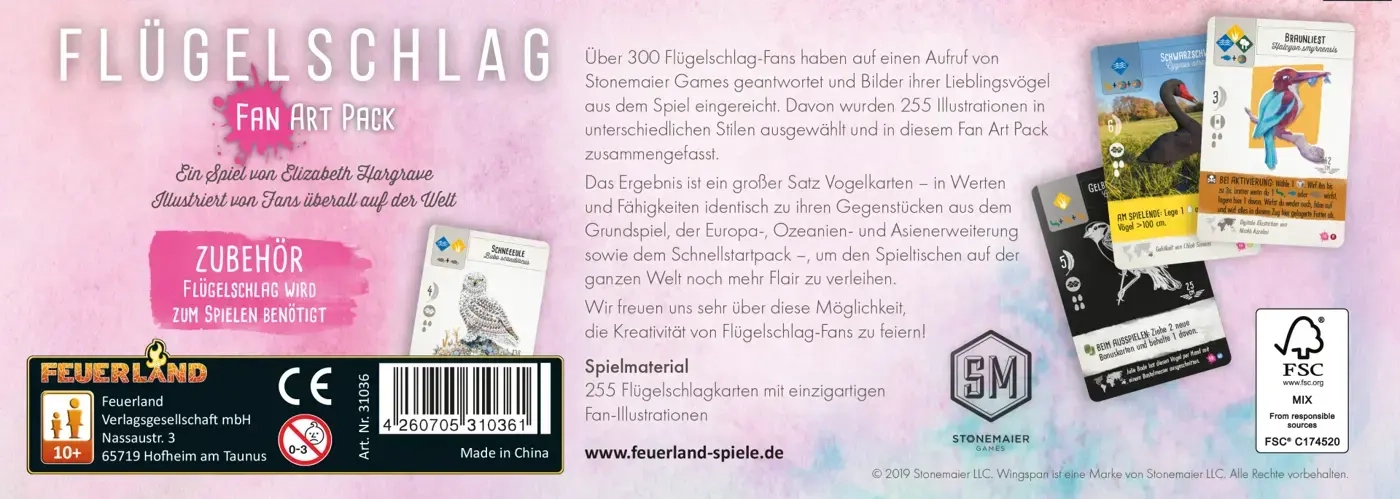 Flügelschlag - Fan Art Pack