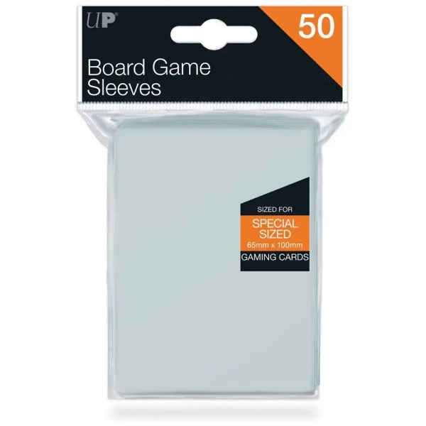 UP - 50 Board Game Sleeves - Special Size (65 x 100mm)