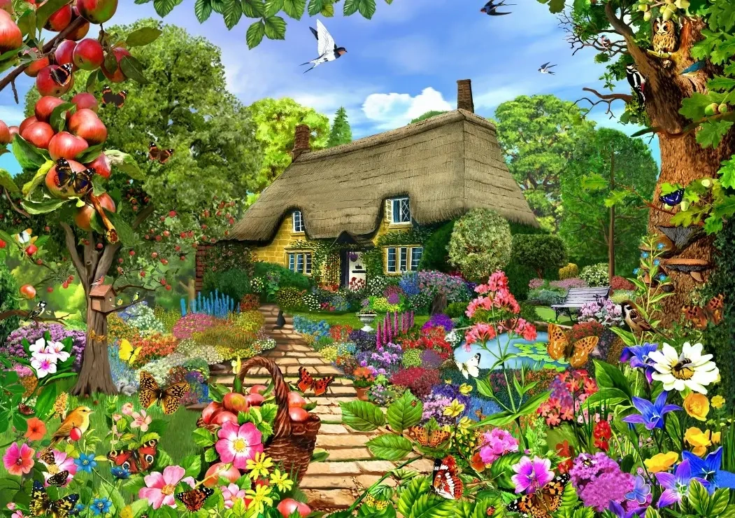 English Cottage Garden