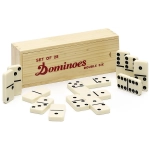 Domino in Holzkassette (28 Steine)