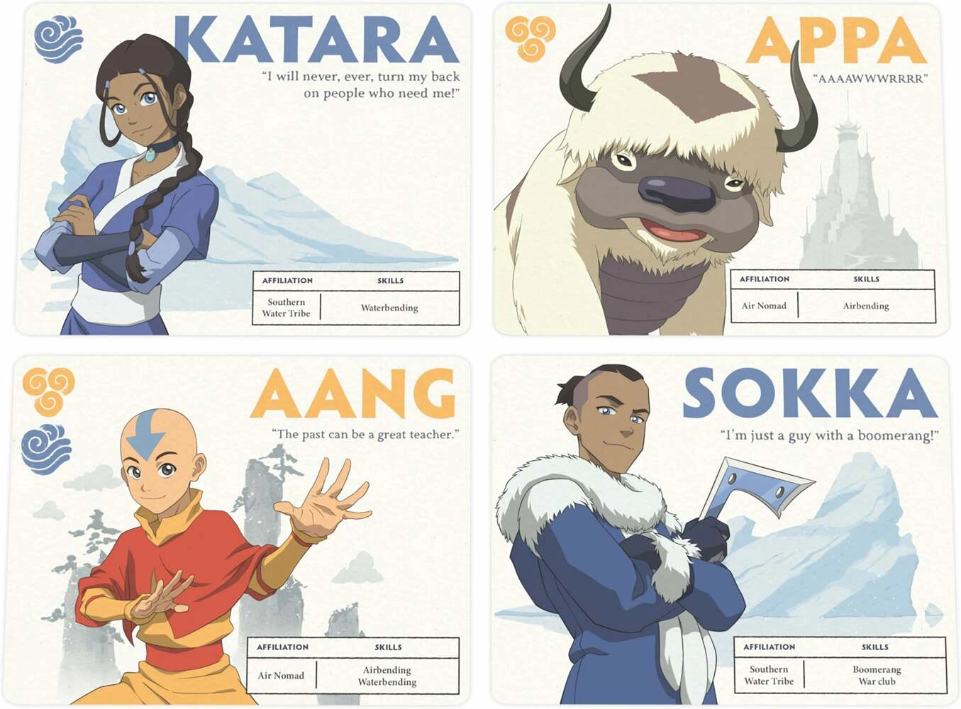 Avatar The Last Airbender: Aang's Destiny A Cooperative Deck-Building Game - EN